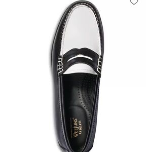G.H. Bass & Co. Classic Black and White Loafers